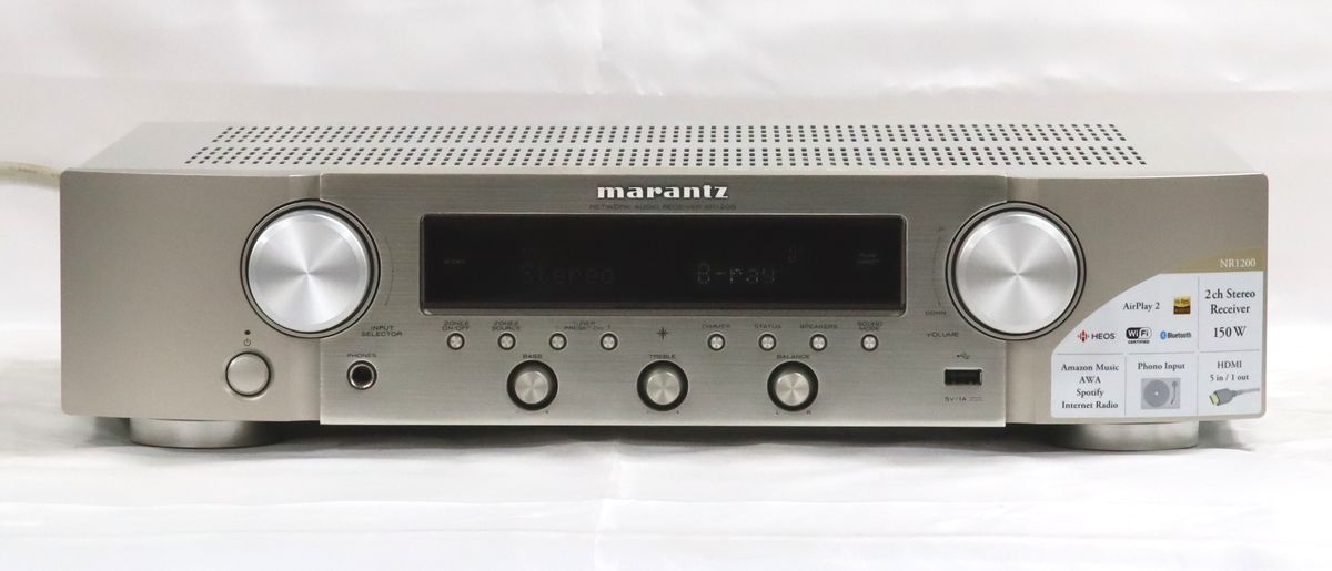 【中古】　marantz　ネットワークレシーバー　NR1200　※中古保証6ヶ月｜オーディオユニオン店