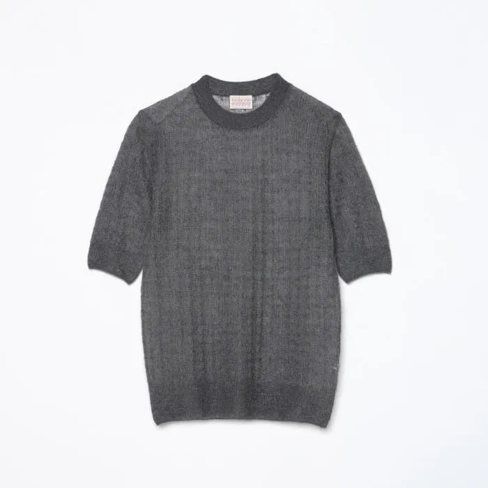 babaco ババコ Fine Mohair Silk Half Sleeve Pullover ファインモヘアシルクハーフスリーブプルオーバー BA01-TG61|Auggie