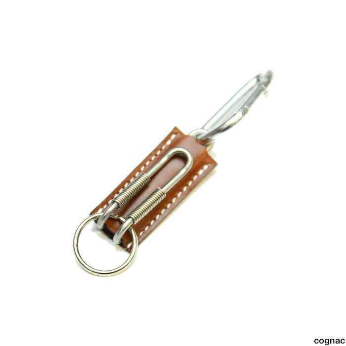 小物 ED ROBERT JUDSON Spring Clip Key Holder CLIX - SPRING CLIP KEY HOLDER / BLACK | ED ROBERT JUDSON