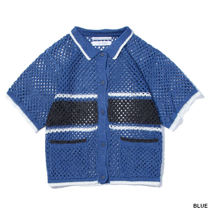 F/CE.® エフシーイー MESH KNIT SHIRT FST11241U0001｜Auggie