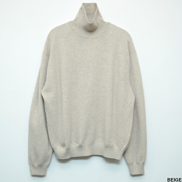 crepuscule(クレプスキュール) Turtle Neck 2503-006