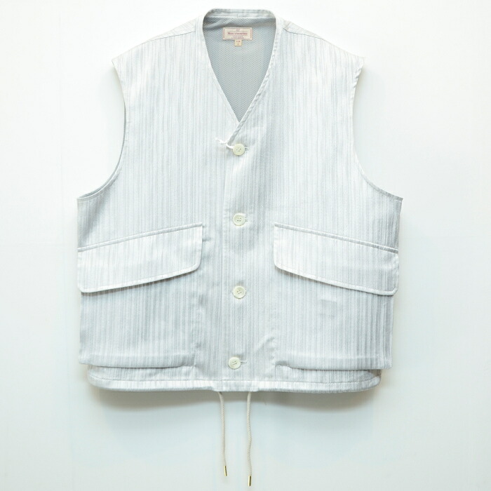 NEZU YOHIN TEN(ネズヨウヒンテン) HUNTING VEST トリアセコットンハンティングベスト 100803