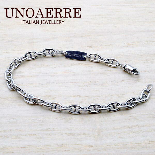 ★ウノアエレ【UNOAERRE】 SILVER ブレスレット24389#7017