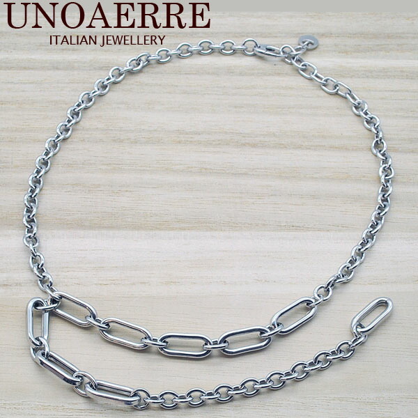 ★ウノアエレ【UNOAERRE】SILVER Yチェーンネックレス 30591#7049|ジュエリー August Moon