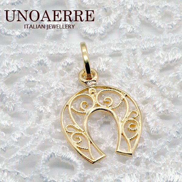 ★ウノアエレ【UNOAERRE】 K18イエローゴールド ペンダントトップ 28673#1172