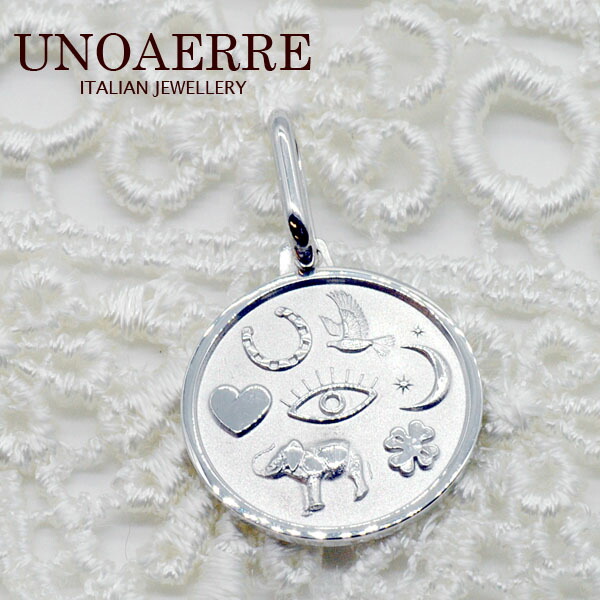 ウノアエレ【UNOAERRE】K18ホワイトゴールド ペンダントトップ 28775#1175|ジュエリー August Moon