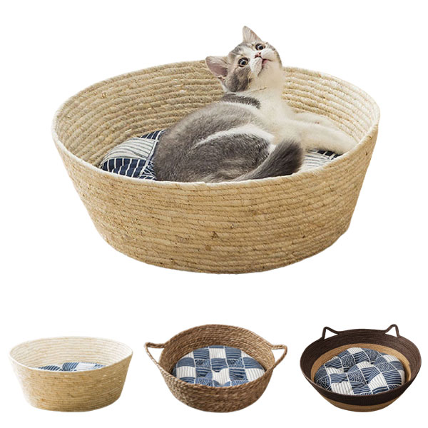 ペットベッド 犬用 猫用 ベッド ペット キャットハウス ソファー ふわふわ あったか おしゃれ 小型犬 猫ベット クッション ペット用ベッド 猫ハウス 滑り止め｜AUGUR STORE 店