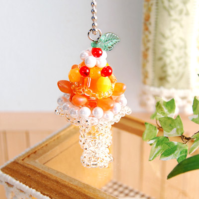 楽天市場】[BF004]MIYUKIビーズキット スウィーツチャーム3 No.52