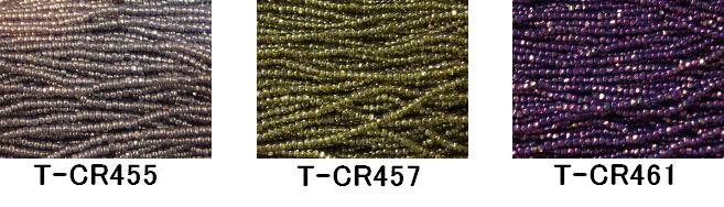 [AA999]【大口割引・卸価格販売】TOHO糸通しスリーカットビーズ《サニー》T-CR455/457/461 60M分(約40,800粒)[RPT]｜ビーズ・パーツ・手芸総合店アウラ