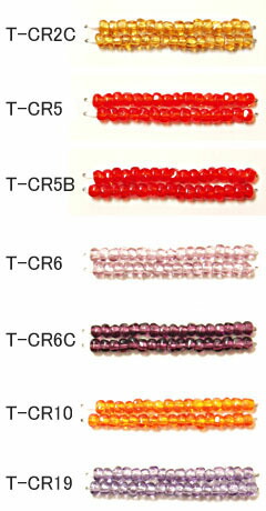 [AA999]【大口割引・卸価格販売】TOHO糸通しスリーカットビーズ《スキ》T-CR2C～19 60M分(約40,800粒)[RPT]｜ビーズ・パーツ・手芸総合店アウラ