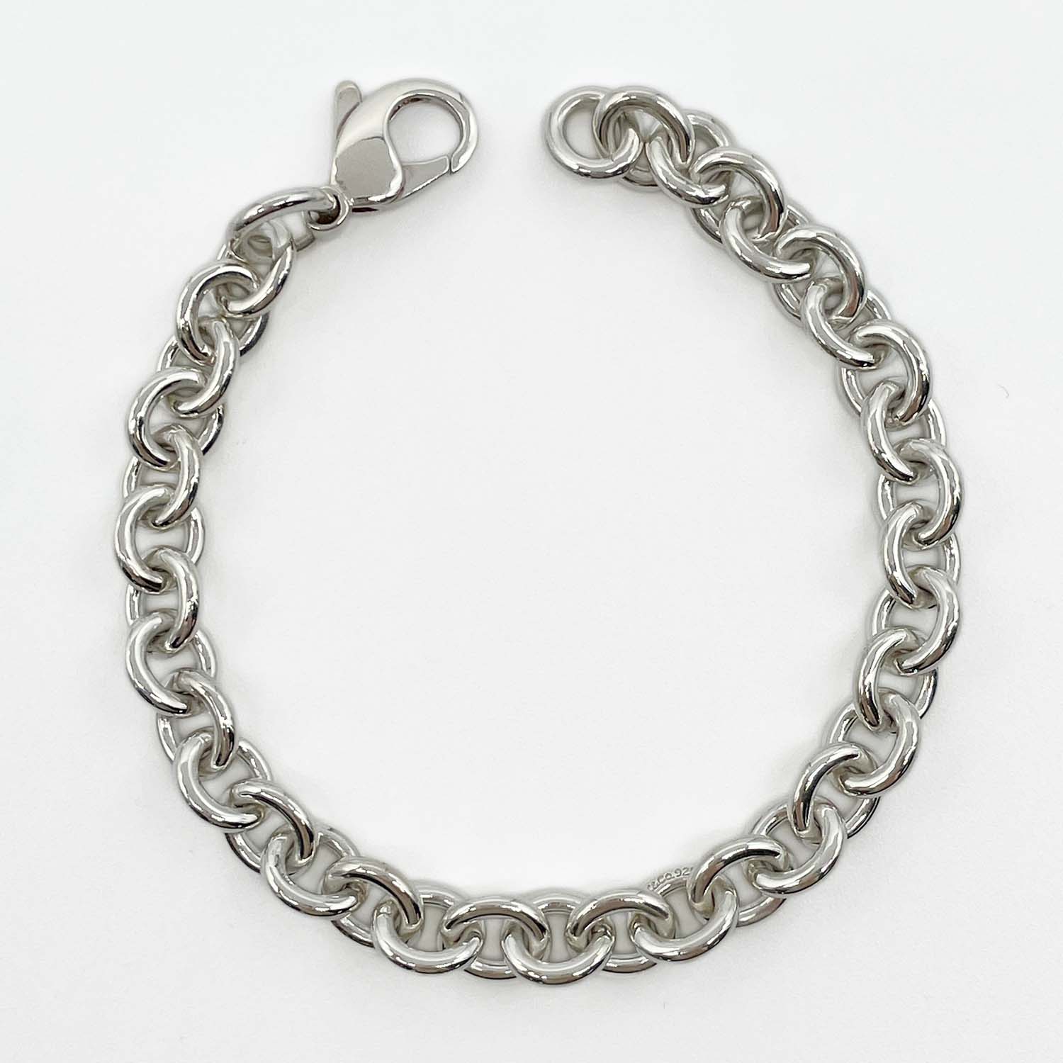 楽天市場】【TIFFANY＆Co.】ドーナツチェーン ブレスレット シルバー