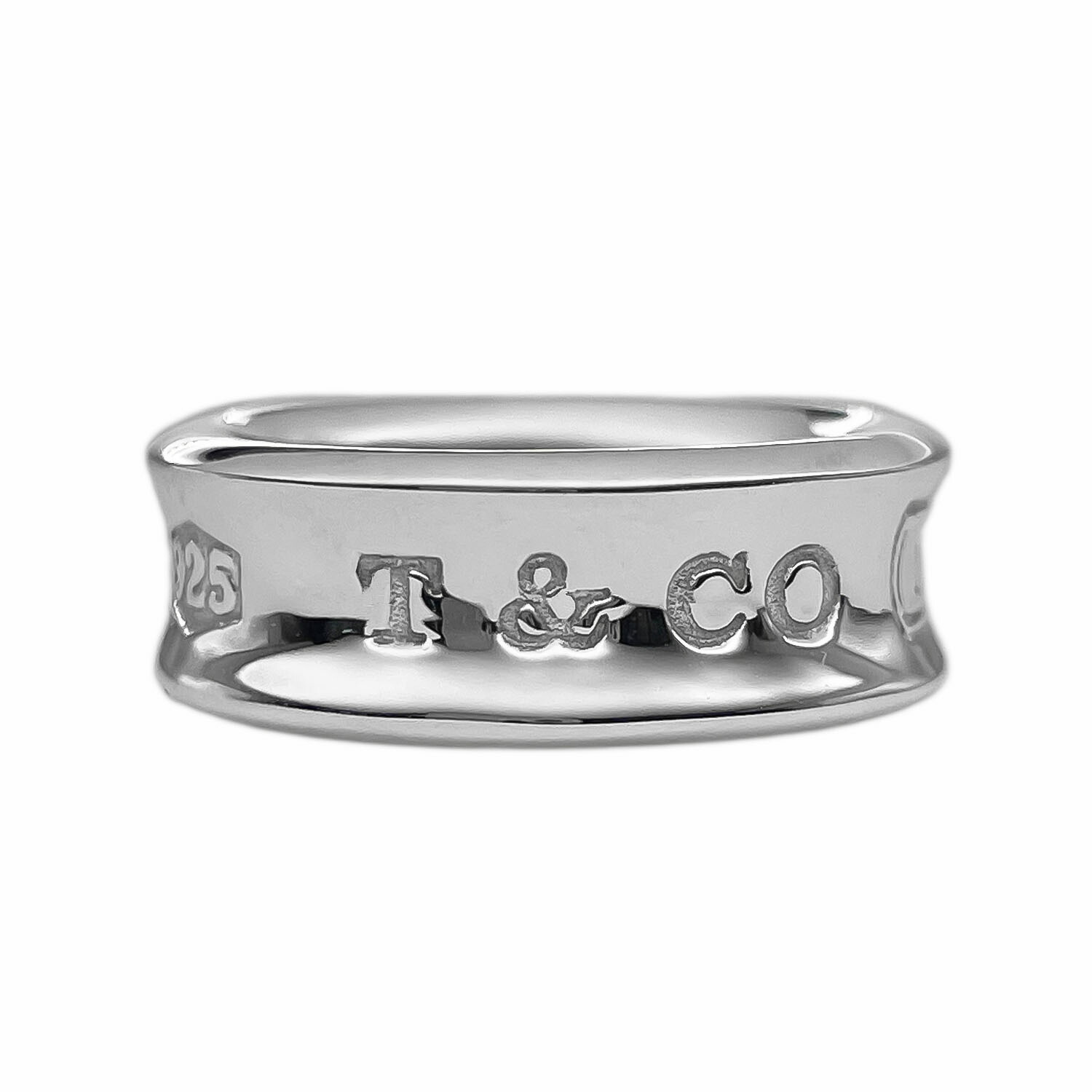 Tiffany&Co. ティファニー 8.5号 1837 ミディアム リング 指輪 SV925 新品仕上済 KA-009 【中古】 14,245円