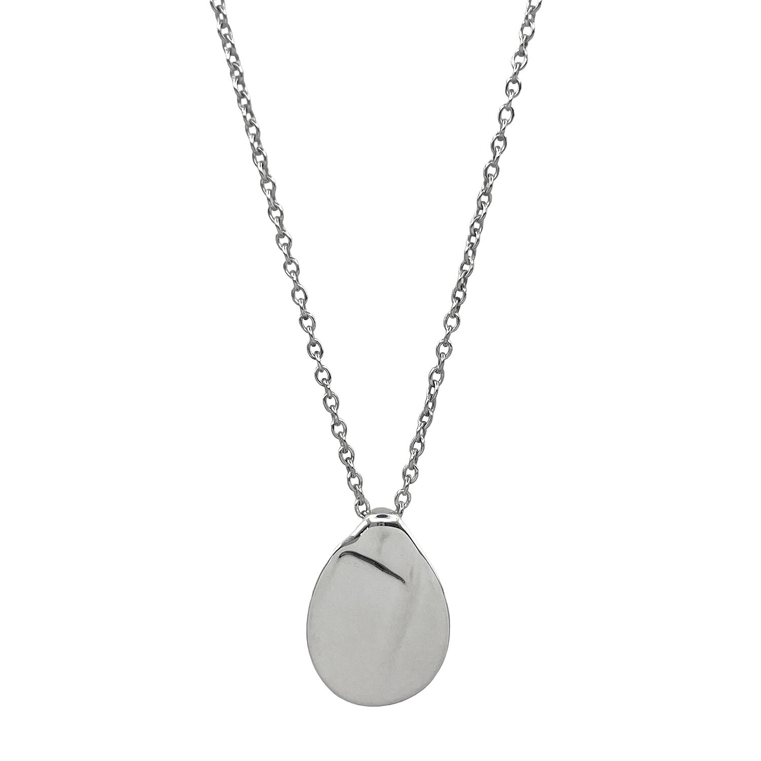 Tiffany&Co. ティファニー マドンナ ネックレス エルサペレッティ ペンダント プレート SV925 新品仕上済 KA-009 【中古】
