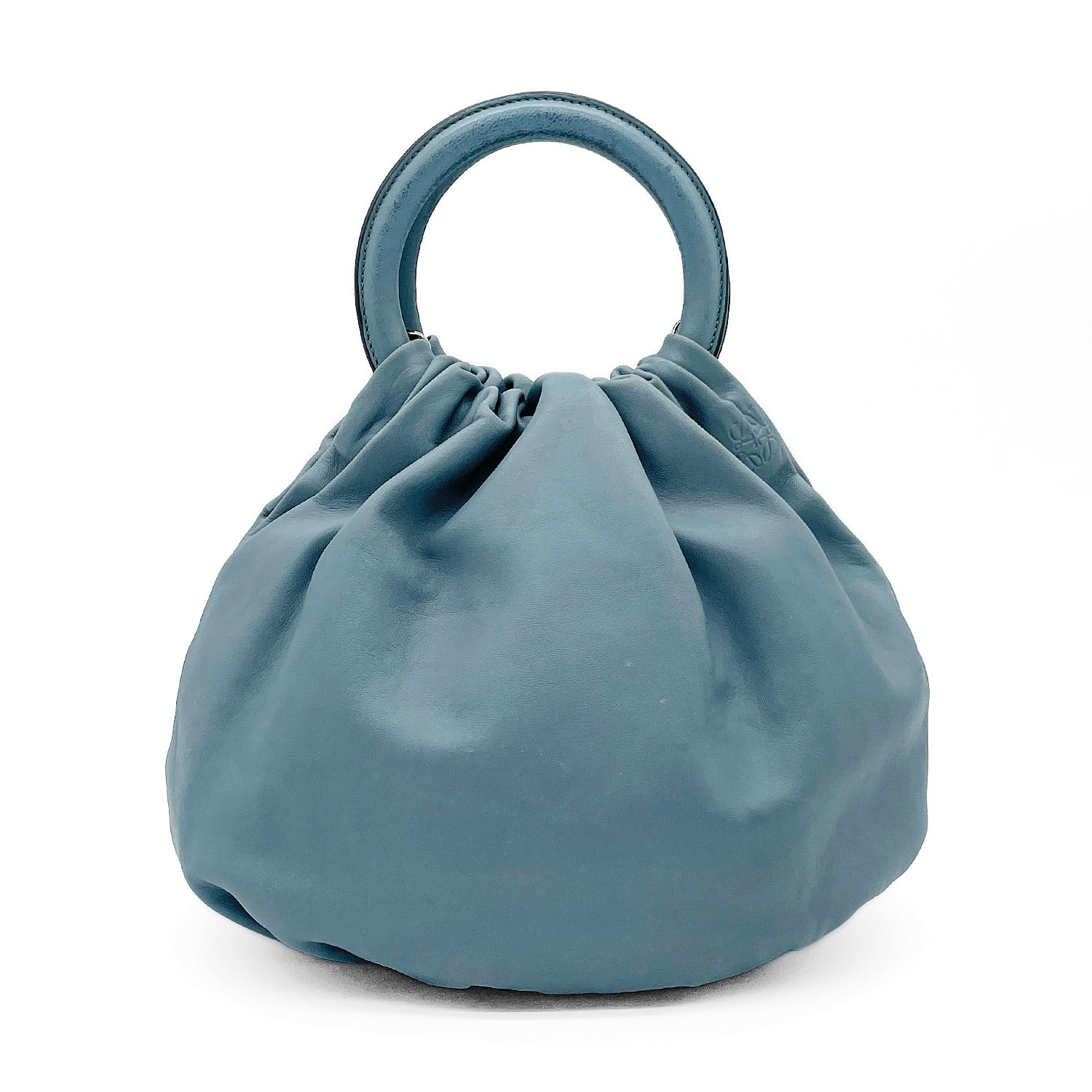 楽天市場】ロエベ LOEWE デニムバッグ ショルダーバッグ ブルー 