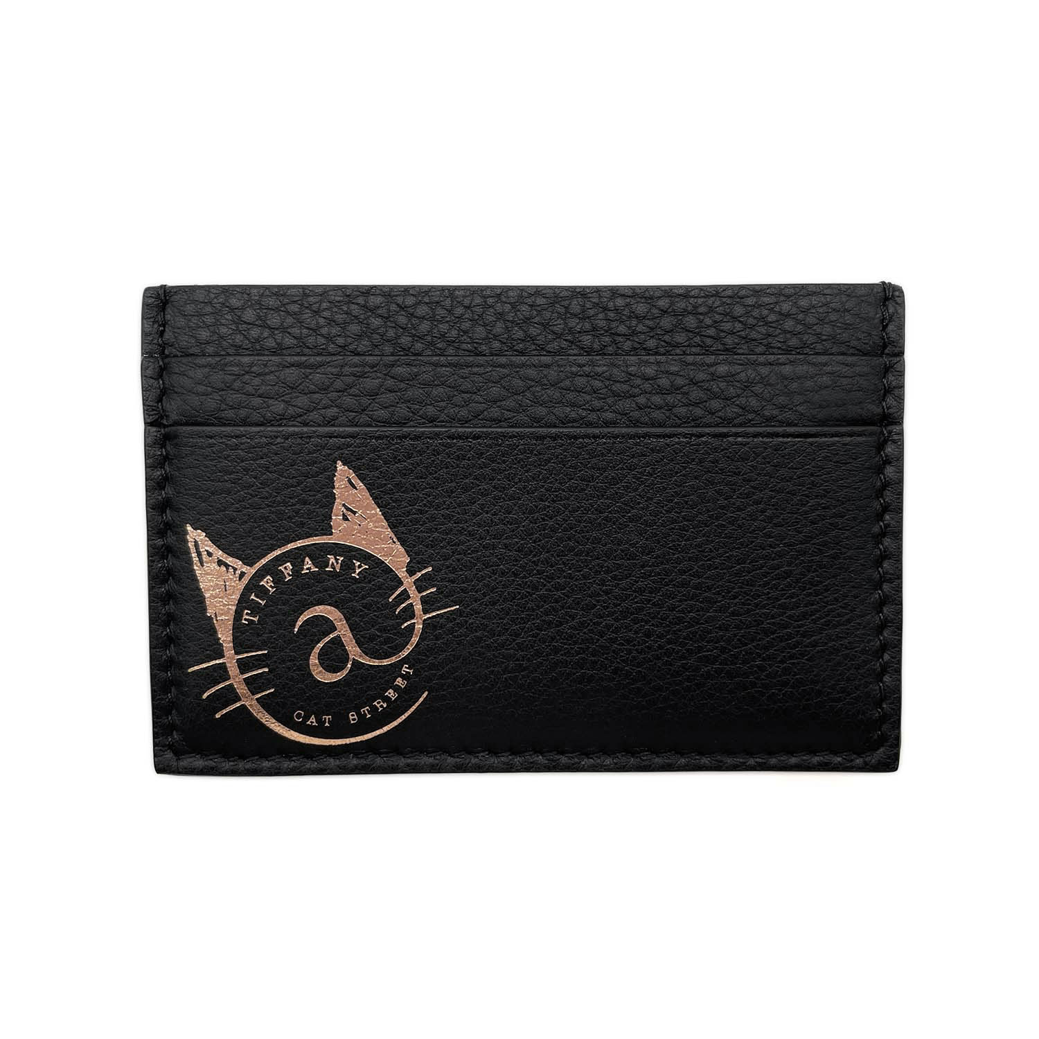 Tiffany&Co. ティファニー カードケース 原宿 キャットストリート 限定 パスケース 定期入れ KA-001 【中古】