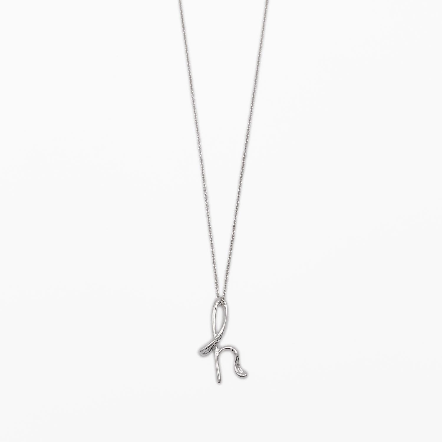 Tiffany　Necklace　ティファニーネックレストップ　ノーツ　N ティファニー ノット ペンダント ダイヤモンド ローズゴールド