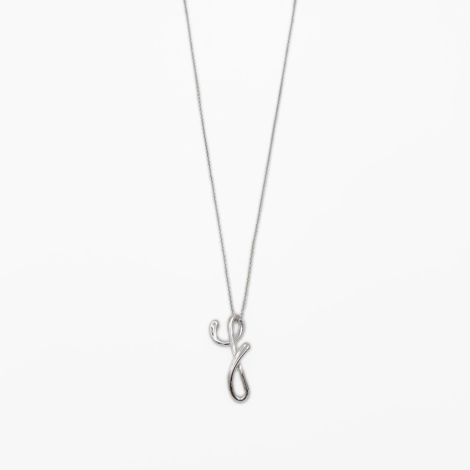 楽天市場】TIFFANY&Co. ティファニー レター N ペンダント ネックレス