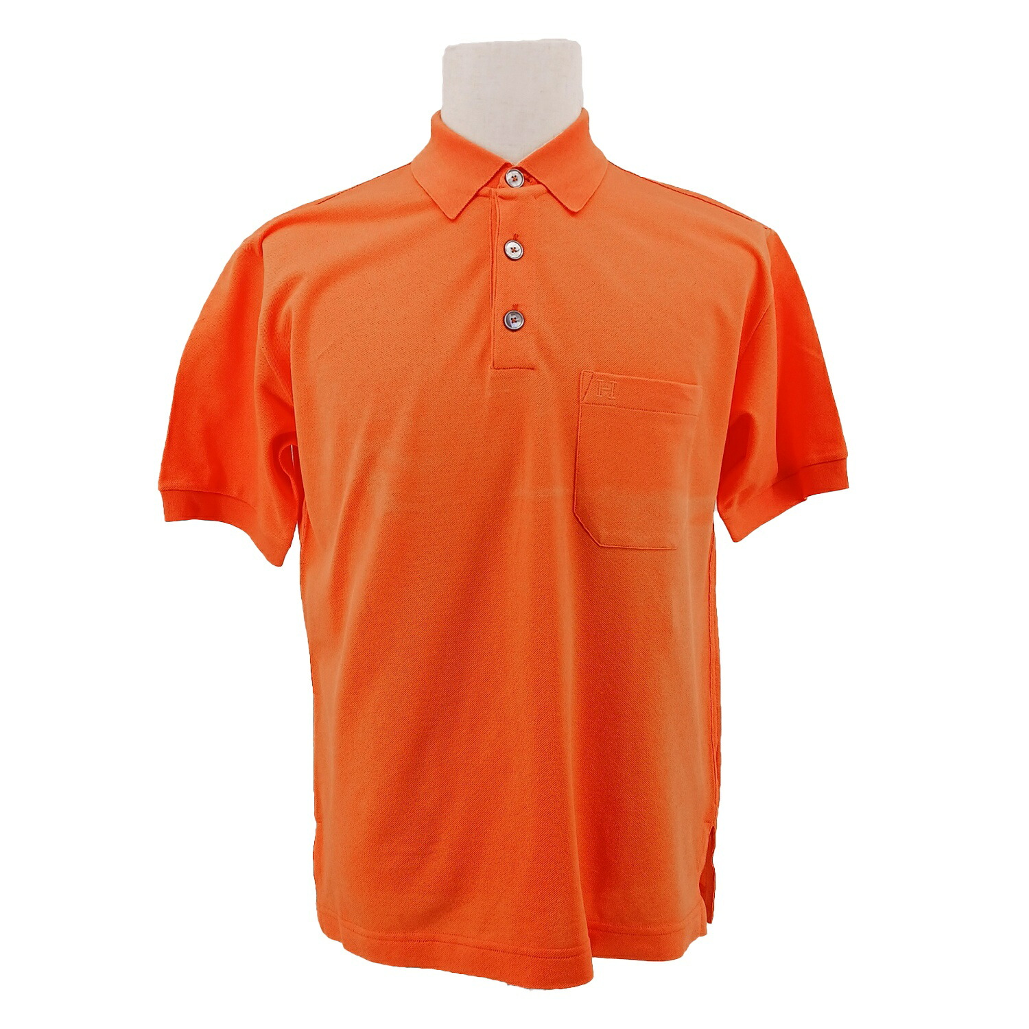 楽天市場】HERMES エルメス ポロシャツ 半袖 Hロゴ H刺繍