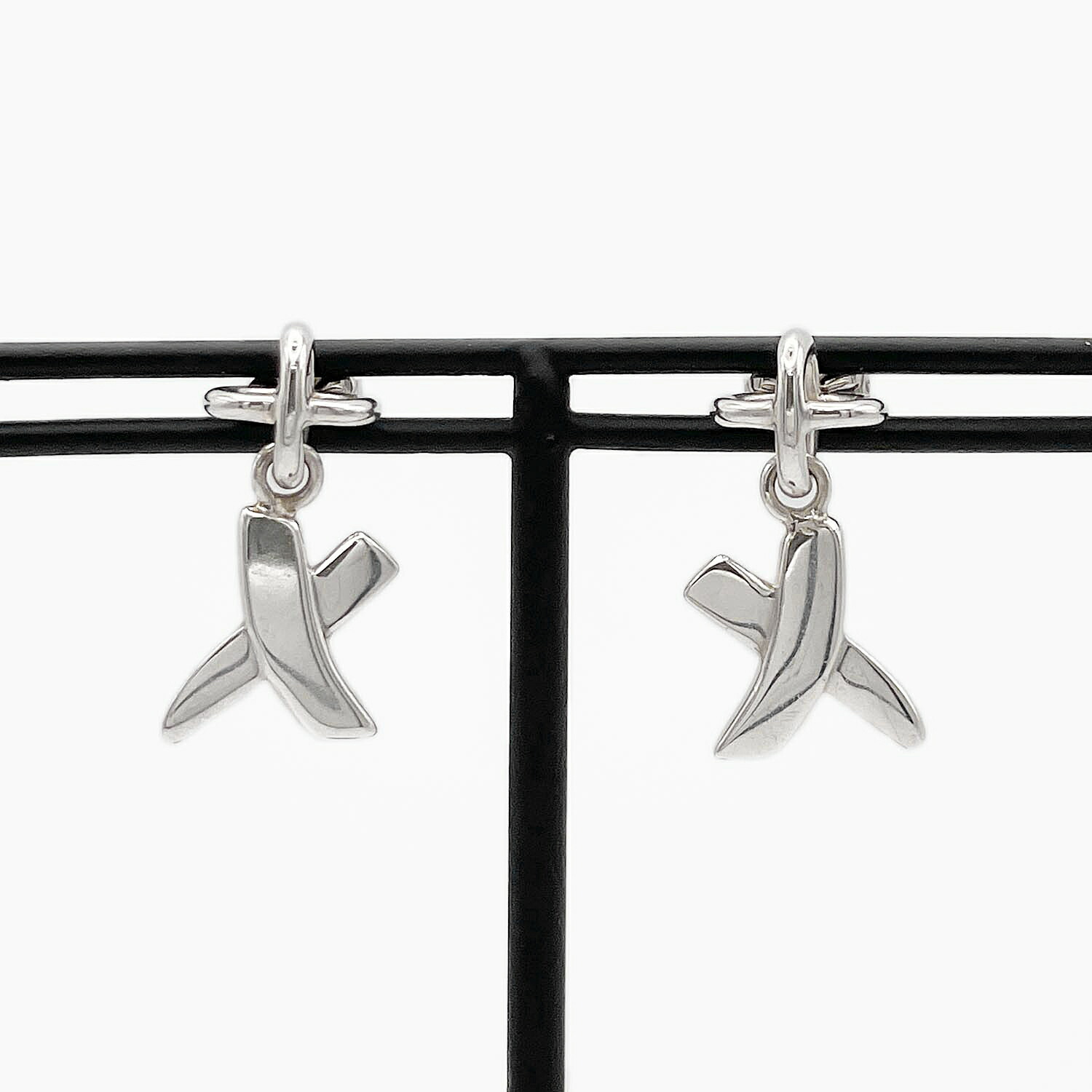美品 Tiffany&Co. ティファニー パロマピカソ キス シルバー ピアス TIFFANY&Co. ティファニー パロマピカソ キス ピアス/Sv925-2.9g