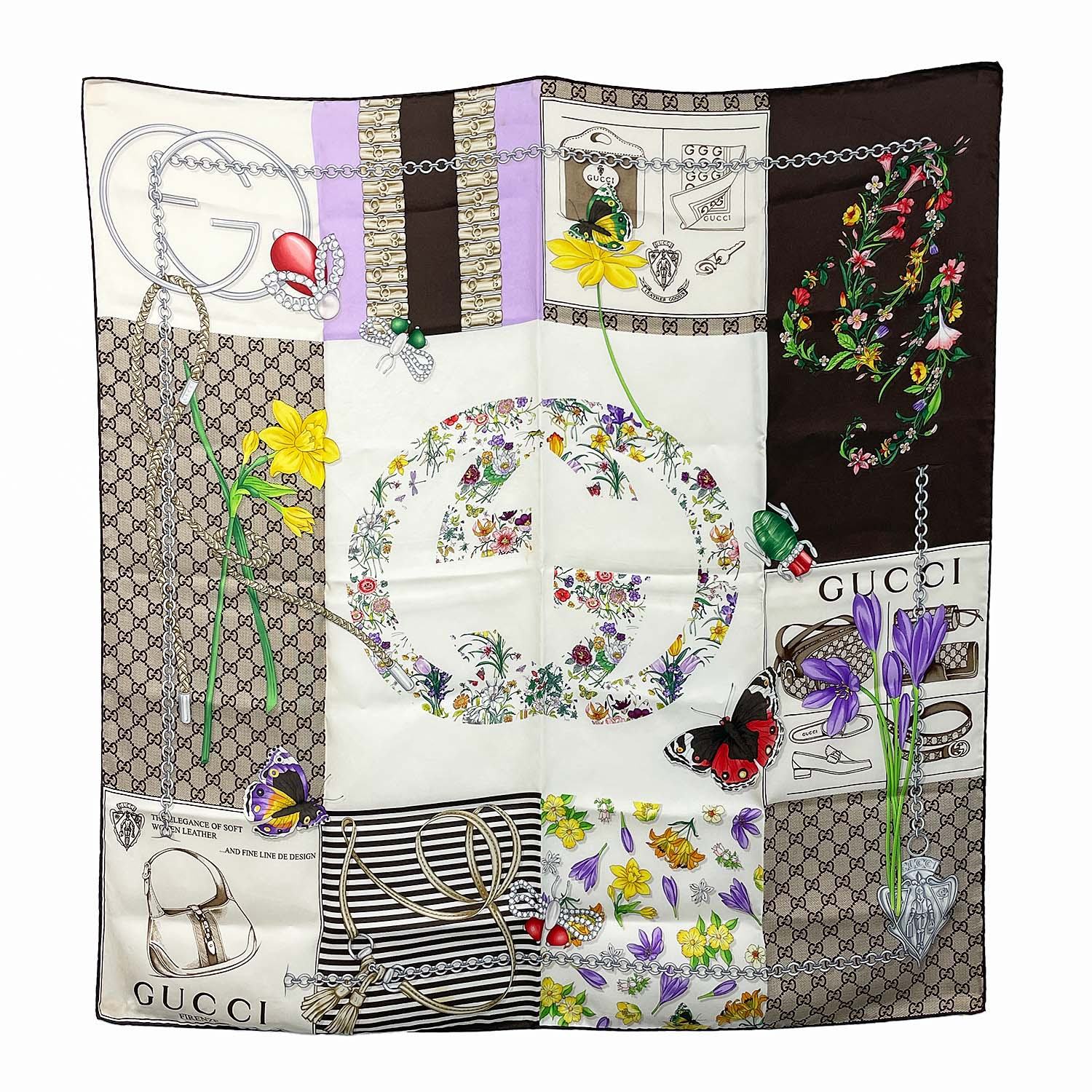 楽天市場】未使用 限定品 グッチ ヒグチユウコ コラボ スカーフ