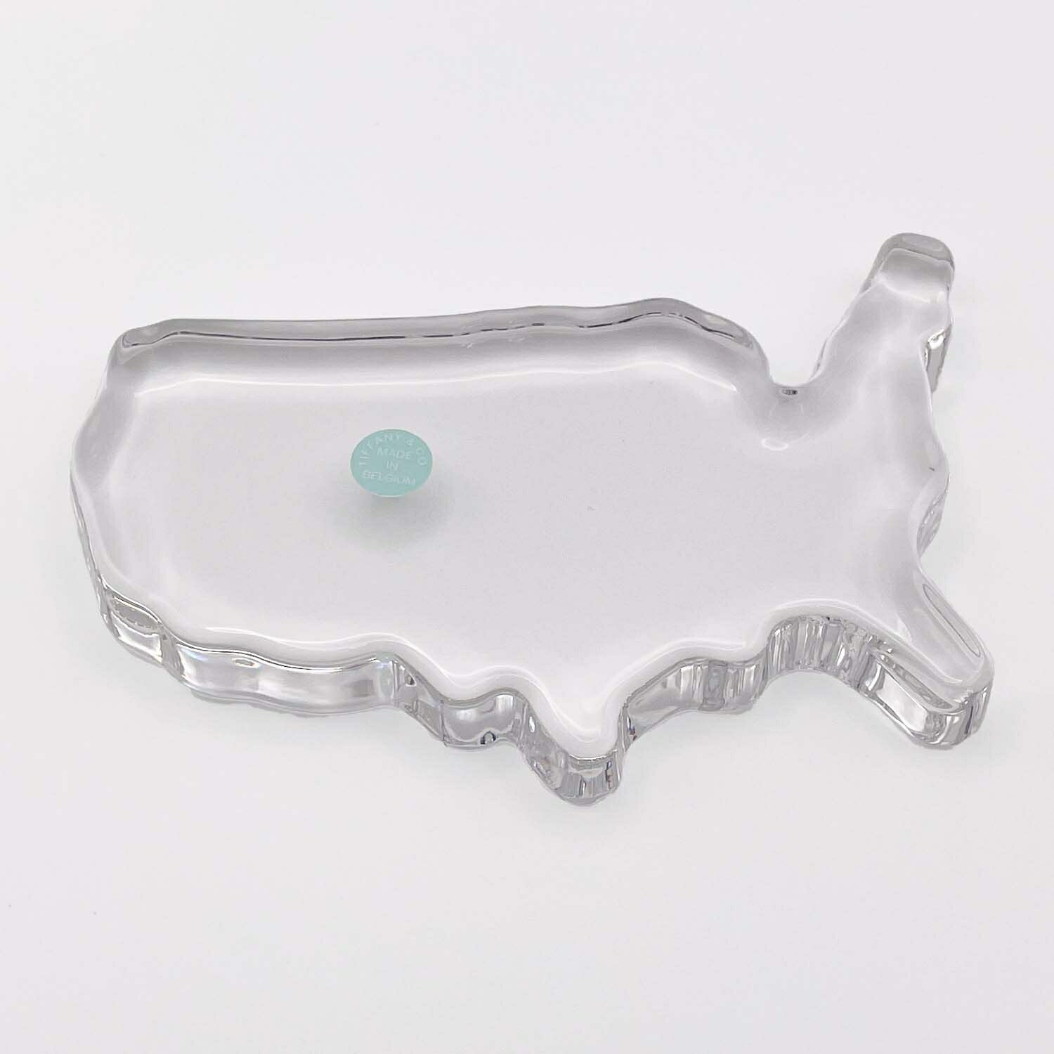 楽天市場】ティファニー ペーパーウェイト クリア クリスタル 中古