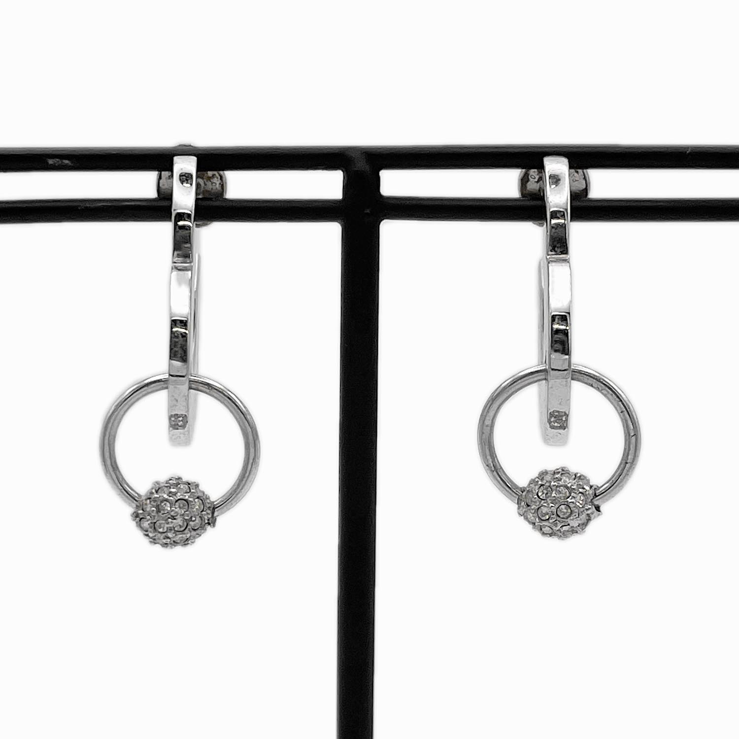 美品☆ディオール　CDロコ　ロングピアス　スイングピアス　ラインストーン　ハート 楽天市場】【ジュエリー】Christian Dior クリスチャン