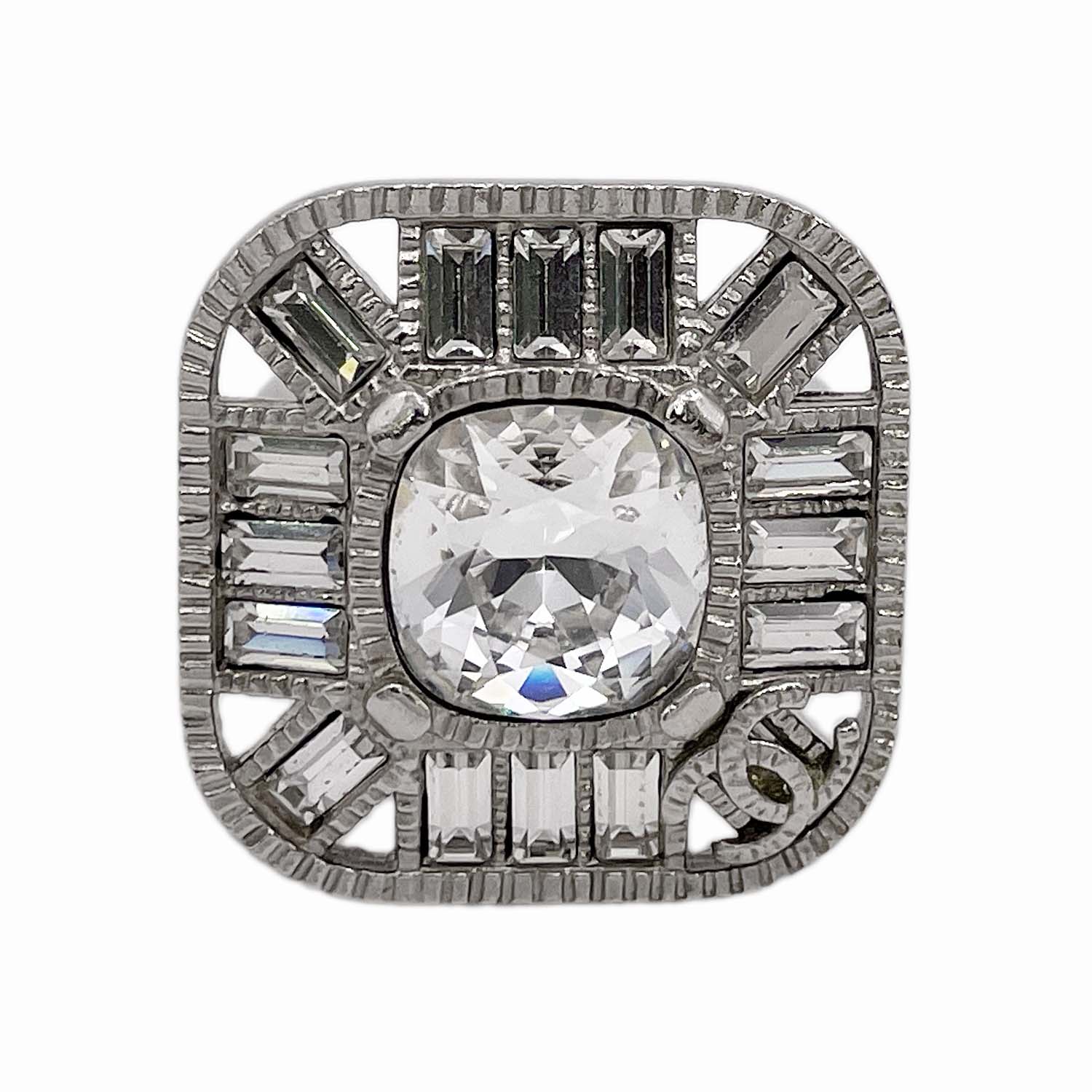 CHANEL ココマークパールクリアリング CHANEL シャネル ココマーク パール クリアリング 15号 指輪