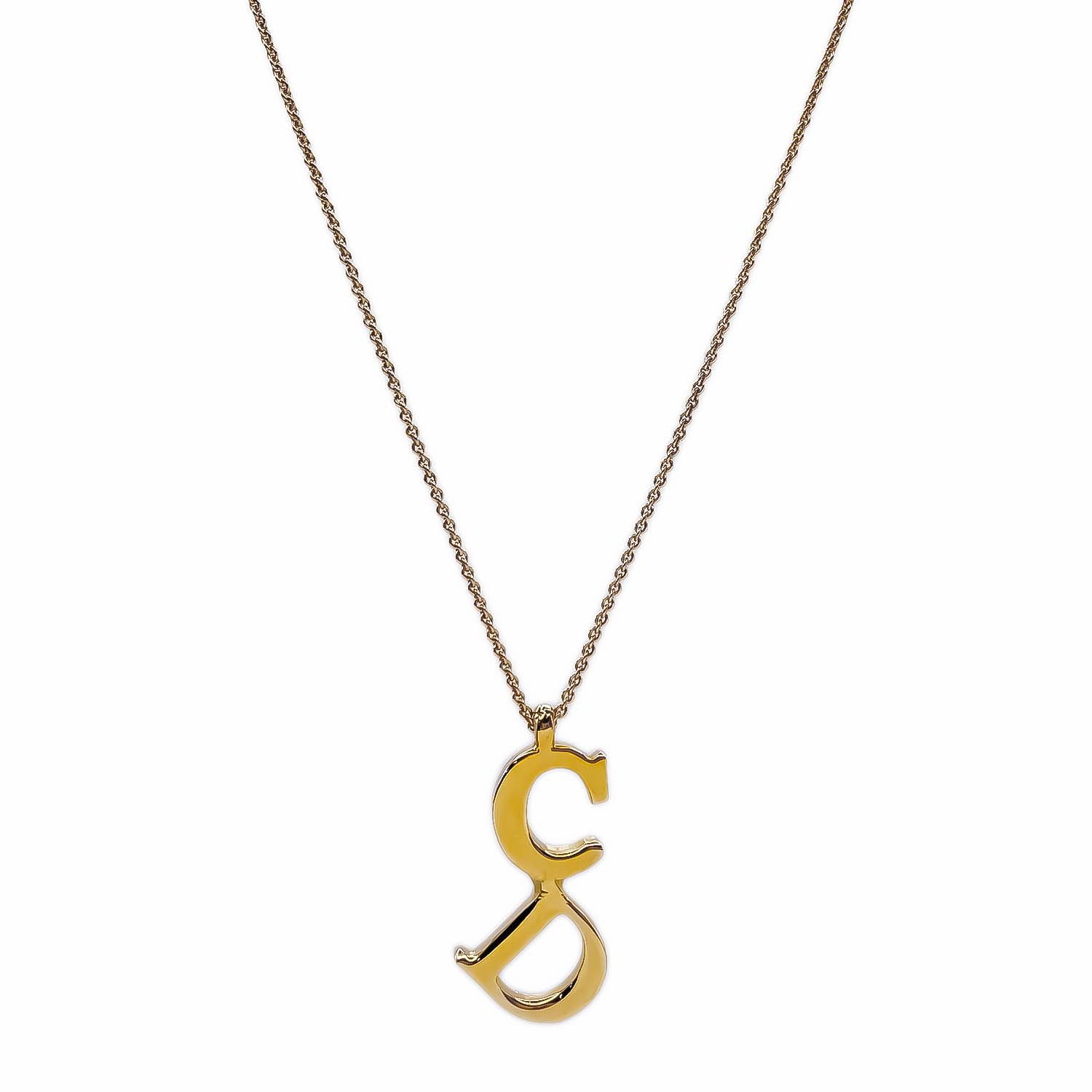 Dior ディオール CDロゴ ネックレス ヴィンテージ ゴールド KA-002 【中古】 15,620円