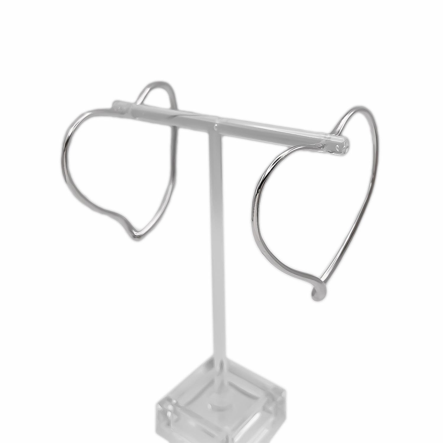 楽天市場】ティファニー TIFFANY＆CO. オープンハート フープピアス