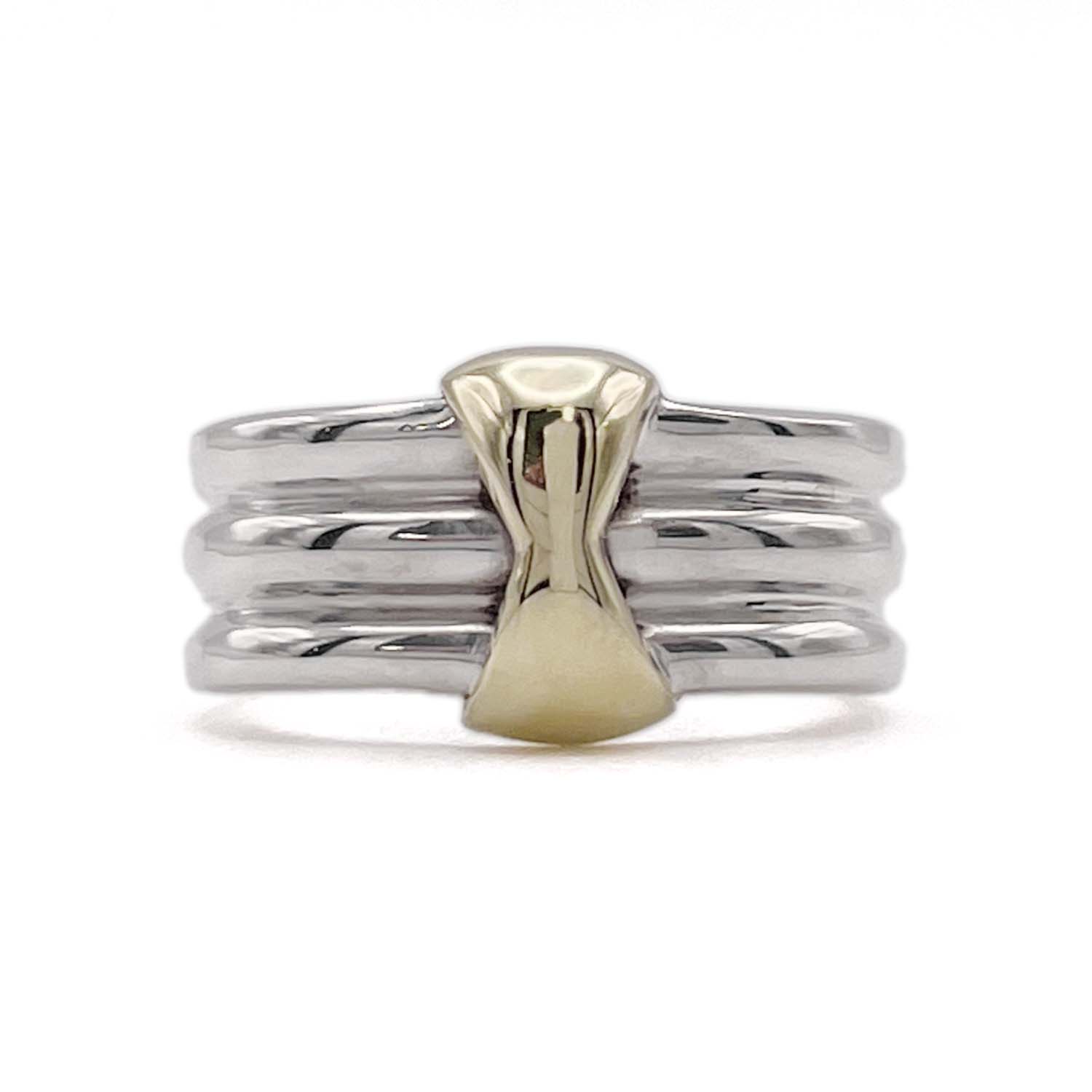 楽天市場】ティファニー シグネチャー リング 14号 コンビ シルバー925