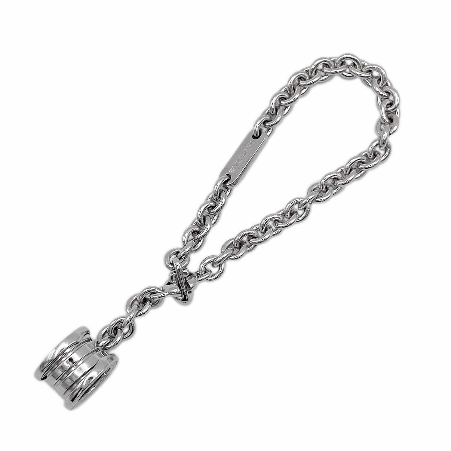 BVLGARI ブルガリ Bzero1 ビーゼロワン バッグチャーム SV925 キーホルダー 【中古】