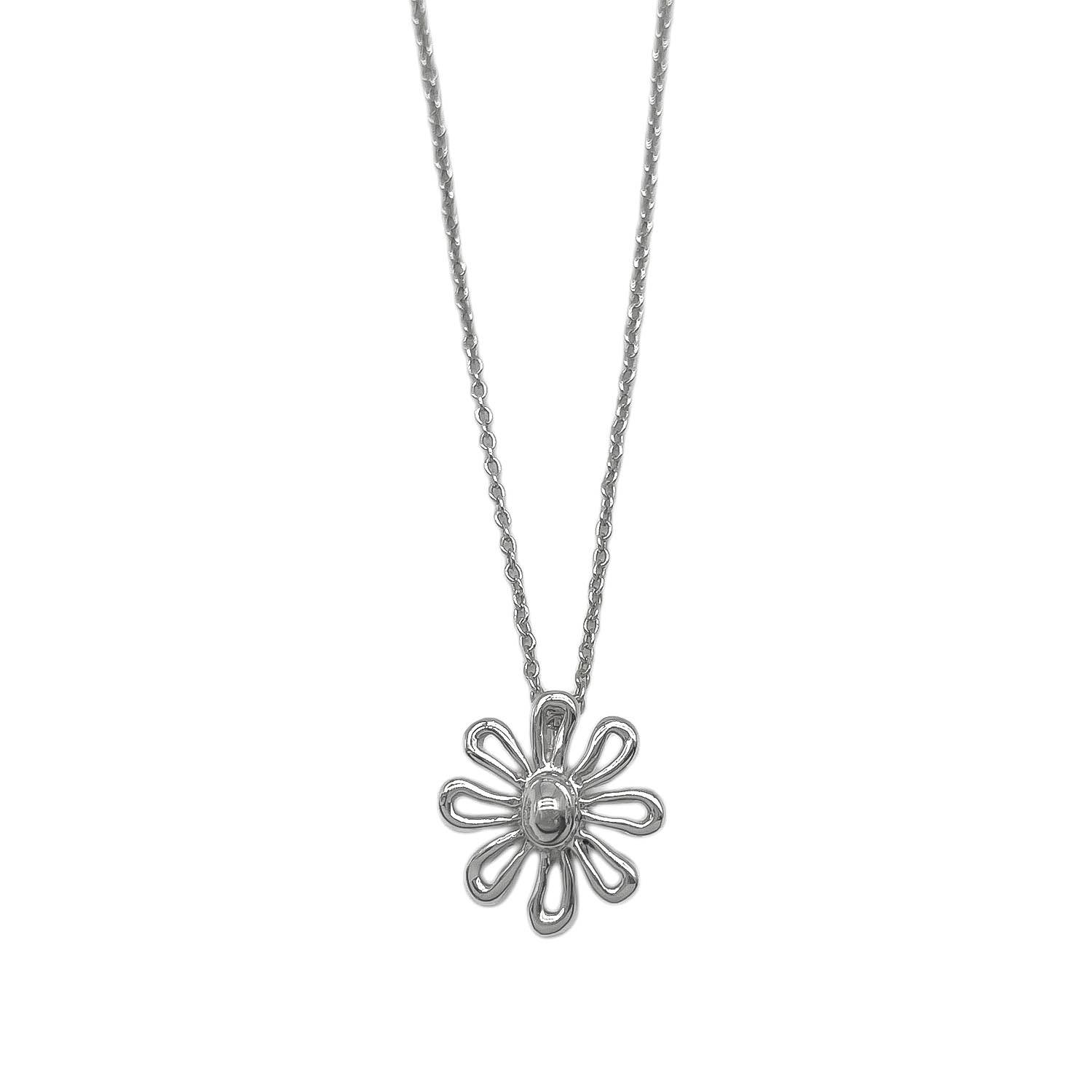 Tiffany&Co. ティファニーデイジー ネックレス ペンダント フラワー 花 SV925 新品仕上済 【中古】
