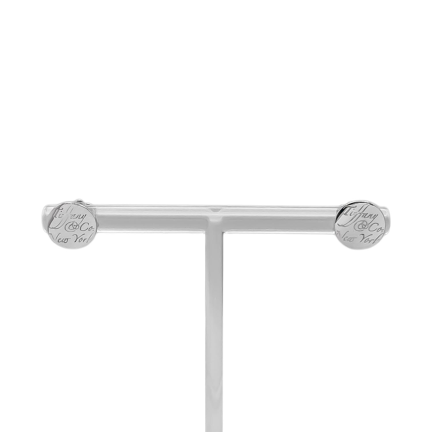 TIFFANY&Co. ティファニー ノーツ ラウンド ピアス SV925 シルバー 新品仕上済 レディース 【中古】|AURENE店