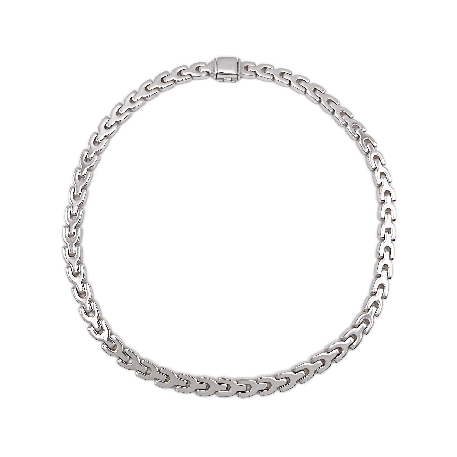 TIFFANY&Co. ティファニー 希少 ヴィンテージ Yリンク チェーン ネックレス SV925 シルバー ユニセックス 【中古】｜AURENE店