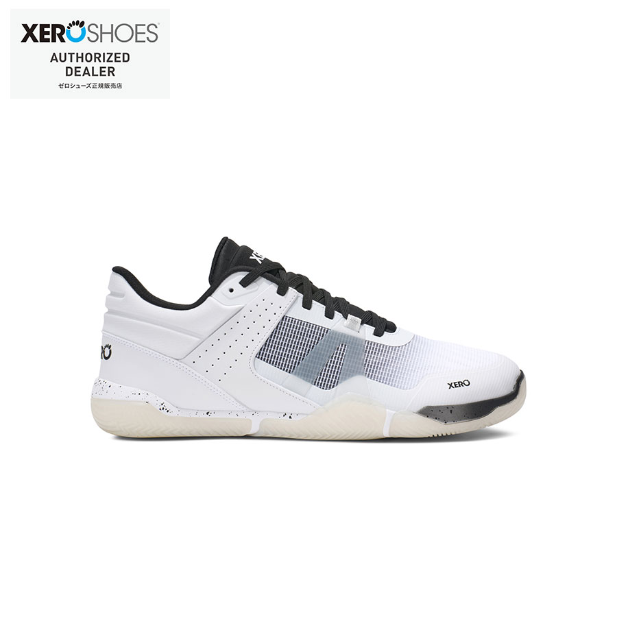 LINEクーポン＜正規輸入代理店＞ステッカーCP中！送料無料≪NEW≫【XEROSHOES　ゼロシューズ】X1 LOW エックスワンロー バスケ シューズ 体育館 コート バドミントン バレー 卓球 ハンドボール テニス ドッジボール メンズ｜オーロラロッジ　店