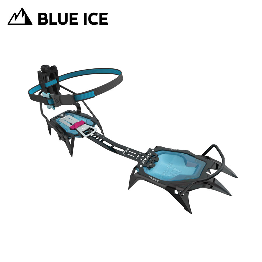 送料無料【ブルーアイス BLUEICE】GRIFFIN10 グリフィン10 クランポン アイゼン 雪山 ワンタッチ セミワンタッチ 収納袋付 アルパイン 10本爪
