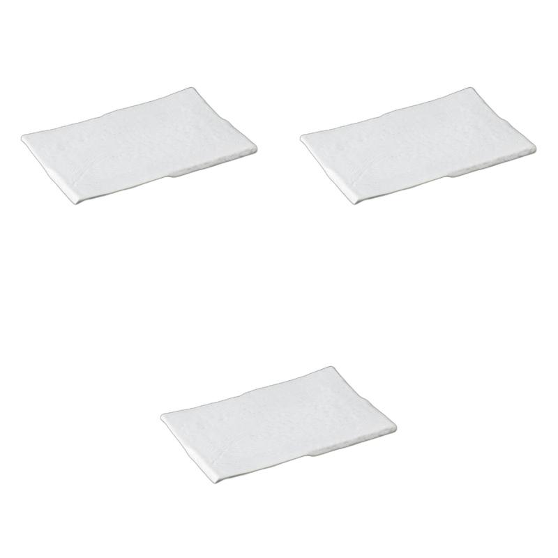 3個セット 玄木挽き焼物皿 [ 22.5×14.3×2cm ] | 焼物皿陶磁器 セトモノホンポ(Setomonohonpo)