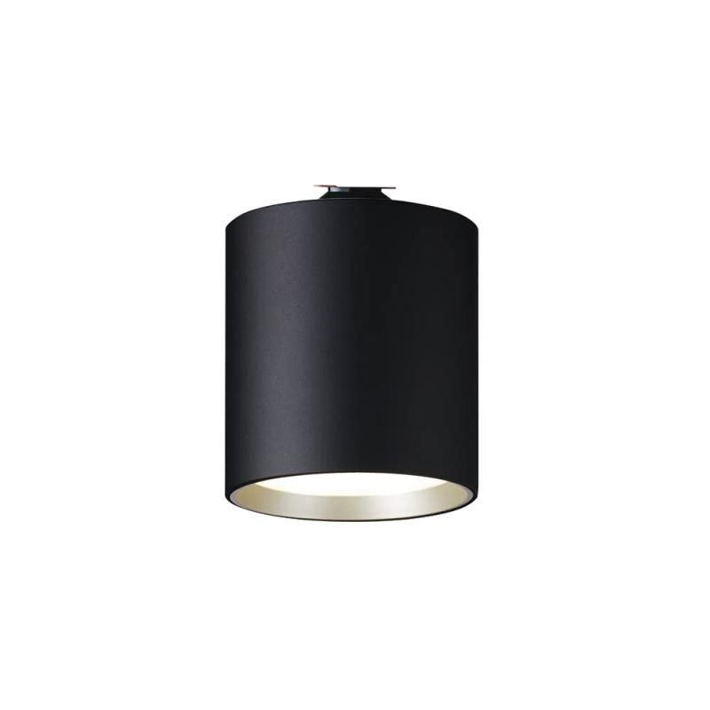 ARTWORKSTUDIO グリッド足し加える 導管 落ちこむ点火装置 Grid PLUS duct down light AW-0611E (ライティングレール専用青写真) (BK/LW (黒いこと+三鞭酒ゴールド)