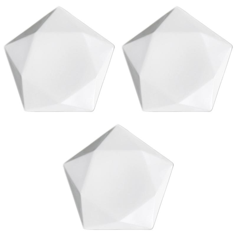 3個セット アポロ白28cmプレート [ 30×28.5×3.4cm ] | 洋食器大皿 セトモノホンポ(Setomonohonpo)