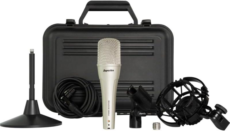 Superlux スーパーラックス ポッドキャスト ダイナミックマイクロホンセット D108MK2