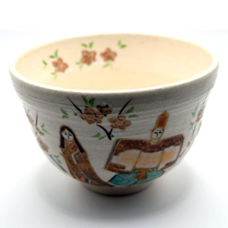抹茶茶碗 抹茶碗 茶碗 ひな祭り 立雛 与平