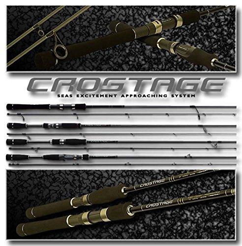 大リーグ手工芸品 エギングロッド ベイト クロ上演 ティップラン\u0026amp;いか金属元素 CRJ-B662NS/TR 6.6フート 釣り竿