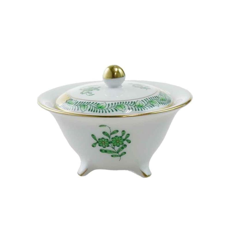 ヘレンド (HEREND) アポニーグリーン AV ラウンドボックス 6193-0-15 [並行輸入品]