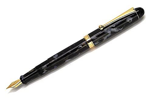 大西製造所 アセテート 黒夢（Kuroyume）細軸手合い筆Ｆ（細字） KY212