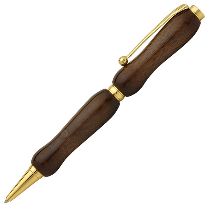 F-STYLE ギター ペンキ塗り ボールペン air brush wood pen ウォルナット クルミ 0 7 粍 赤銅色