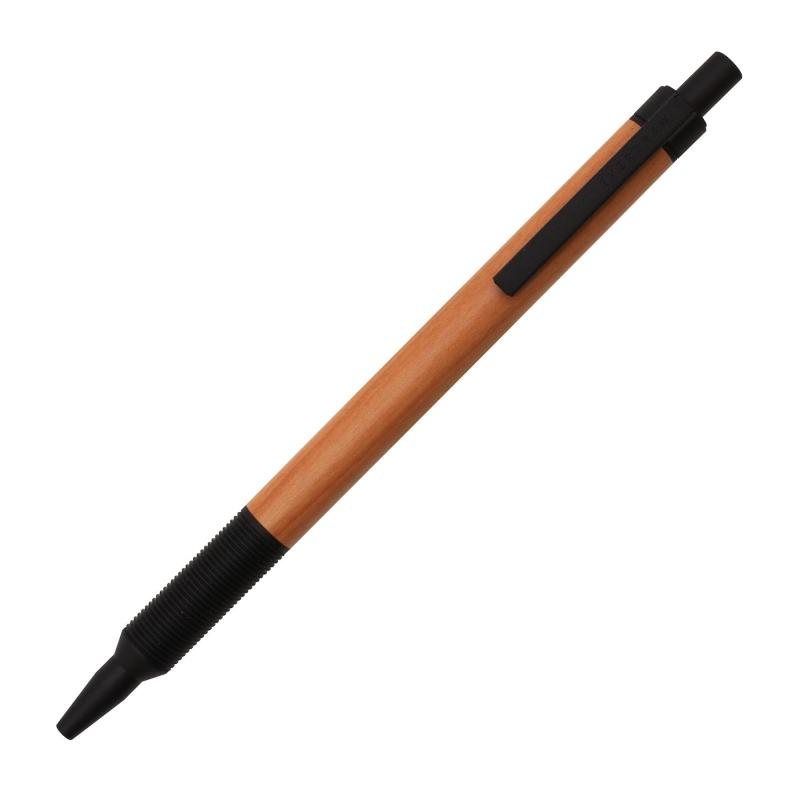 EverDraw Wood Model ボールペン 引っ敷き黒いこと 0.8粍【桜んぼう白木】 L