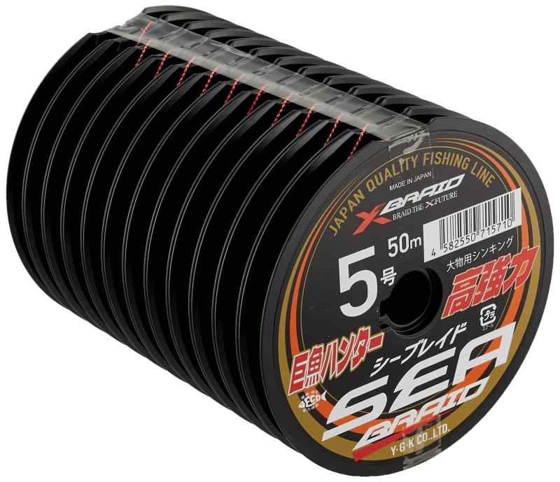 エックスブレイド(X-Braid) シーブレイド (SEA BRAID) 50m 12連結 [600m] 5号｜オーロラビジョン