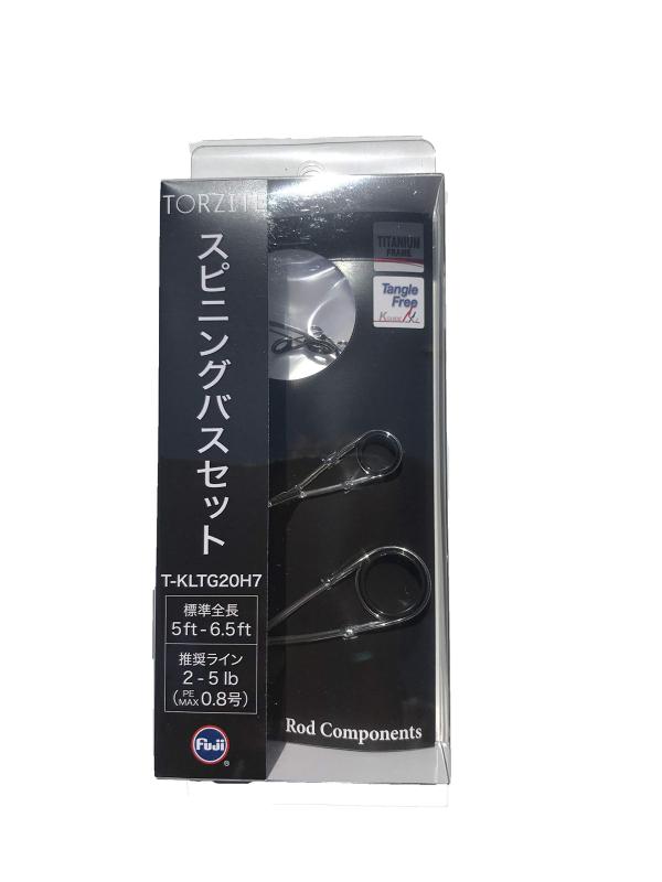 富士工業(FUJI KOGYO) Fuji ガイドセット No.3 チタンフレーム TORZITEリング T スピニングバスセット T-KLTG20H7|オーロラビジョン