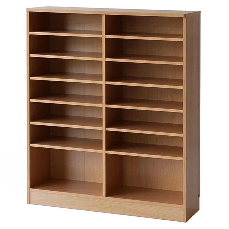 証券業界(ICHIBA) シューズ仕合わせ 靴入れ PLETO Shoes Rack 自然的 幅100×奥ふかさ33×高さ118糎 省間隔文字 入り口・入口 大電気容量 今めかしい 木製 縦長 分かりやすい PLR-3630NA