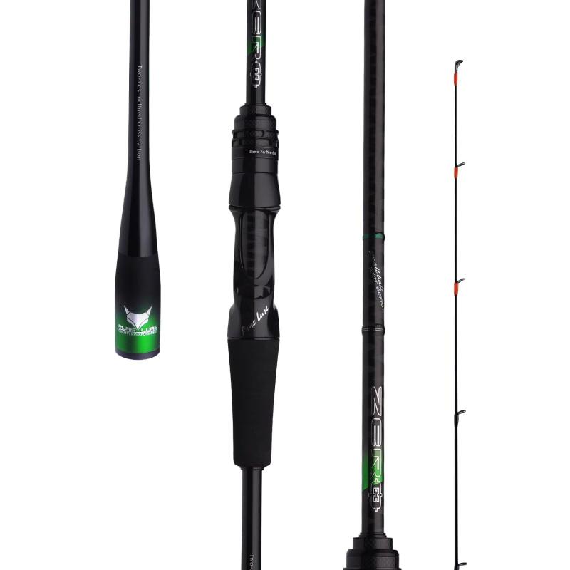 PURELURE ZERO ロックフィッシュロッド ライトショアキャスティング 根魚 高感じやすさ結びあわせる継ぎ合わせるソリッドティップ HX45+90行き方炭素 T1100G練り合わせる 軽さ モノコックカーボングリップ\u0026amp;木管腰かけ